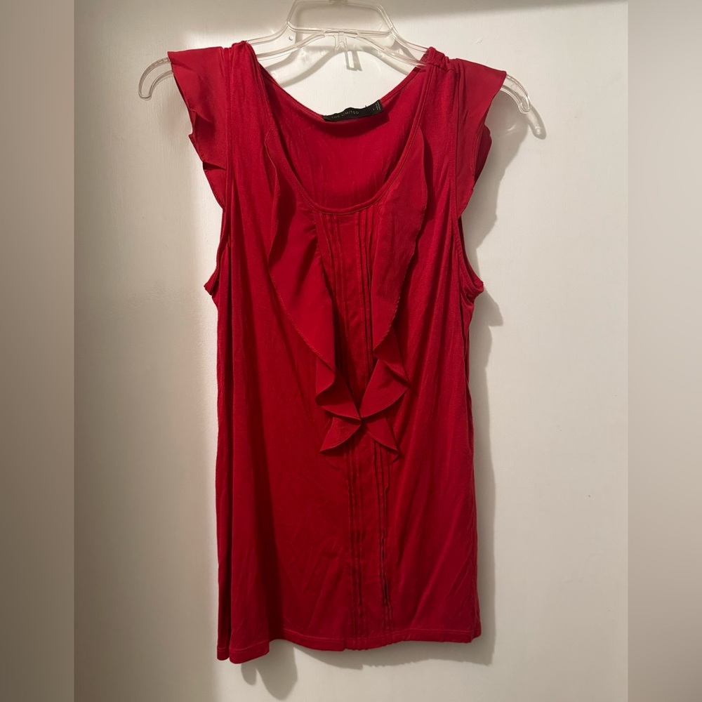 EUC! The Limited Women’s Red Blouse. Size Large.